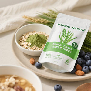 Pochette debout écologique personnalisée sac d'emballage en aluminium mat Doypack pochette refermable à fermeture éclair pour poudre alimentaire - Product Image 2