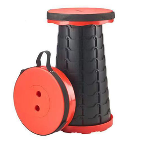 <span class=keywords><strong>Tabouret</strong></span> pliant à hauteur réglable de haute qualité moderne pour l'atelier de stockage à domicile utilisation en plein air irrésistible irisé PP entier - Product Image 4