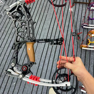 <span class=keywords><strong>Arc</strong></span> <span class=keywords><strong>à</strong></span> poulies de chasse extérieur de haute qualité 20-70lbs, double usage, type lance-pierre - Product Image 5