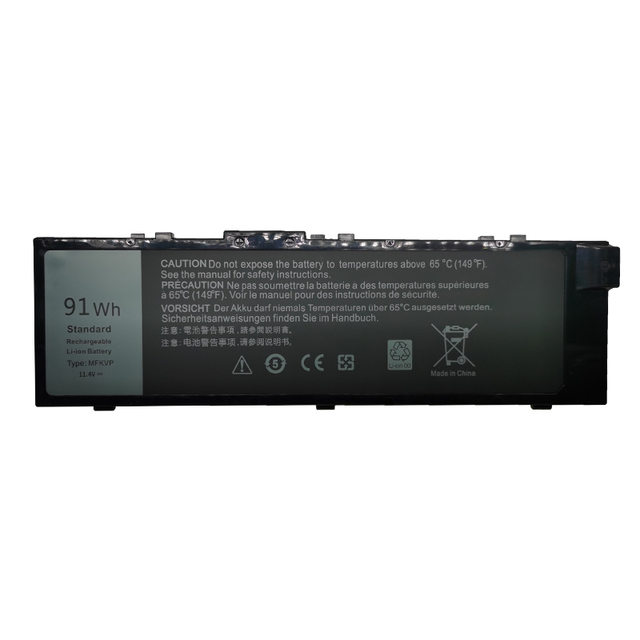 MFKVP 91Wh Replacement Laptop Battery for Dell Precision7510/7520/7710/7720 Li-Ion Rechargeable Battery Pack Stock A-grade