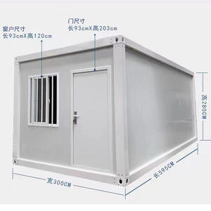 Özelleştirilmiş lüks fabrikasyon oturma taşınabilir katlanır prefabrik katlanabilir modüler konteyner ev konteyner ev - Product Image 6