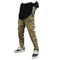 OEM pantaloni per gli uomini stock dropshipping hitpop streetwear chinos cargo pantaloni pantaloni - Product Image 2