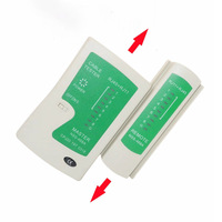 Comprobador de Cables de Red Multifuncional Cat5, Cat5e, Cat6, Cat6a, LAN, RJ45, RJ11/RJ12