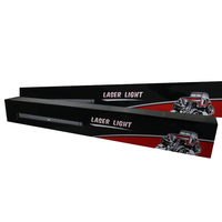 Double tige lumineuse Laser LED à haute qualité, pièce pour voiture, 4x4, 15 pouces, 23 pouces, 31 pouces, 43 pouces, 51 pouces