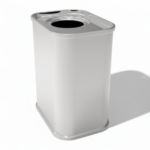 Boîte de conserve rectangulaire Kontensan K128 250 ml pour huile d'olive 43x67mm X H75mm 0,25 L Turquie - Product Image 2