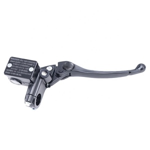 Maître-cylindre de frein de <span class=keywords><strong>moto</strong></span> de haute qualité avec système de stationnement, en alliage d'aluminium, piston de 14 mm et 12,7 mm, levier de frein hydraulique - Product Image 3