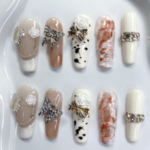 Uñas Postizas Hechas a Mano de Alta Calidad, Sin Intermediarios, Precio de Fábrica, Gruesas y Lisas, Personalizables - Product Image 6