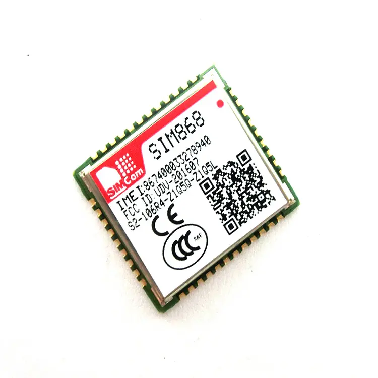SIM868 고품질 배급 자 SIMCOM 2G gsm 모듈 소형 GSM/GPRS + GNSS 모듈 SIM868