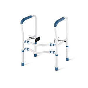Toilet Handrail <b>Frame</b> Blue LQX-050017 Anti-Slippery Plastic For Nursing Homes - Product Image 2