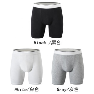 Nuovi Boxer da <span class=keywords><strong>Uomo</strong></span> Personalizzati, Design Innovativo, Basso MOQ, Traspiranti in Cotone, Intimo Sportivo Lungo per Uso Quotidiano - Product Image 2