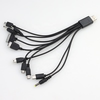 20cm ultifunctional 10 en 1 Uell harharharger able harire ord For amamsung Lony ONY óbile ell Hone ATA ables