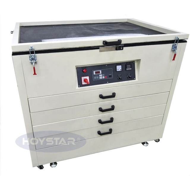 Screen Frame Steel Plate Uv Exposure Unit With Oven