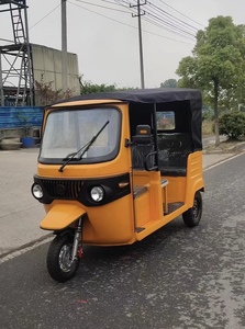 <span class=keywords><strong>Triciclo</strong></span> Eléctrico con Llantas Gruesas para Adultos con Gran Autonomía, Vehículo Eléctrico Tipo Tuktuk, Triciclos Eléctricos con Asistencia de Pedaleo Estilo Indio - Product Image 5