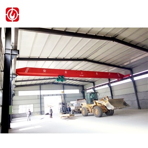 Taller de almacén 5Ton 10Ton 15Ton grúa aérea de una sola viga Puente <span class=keywords><strong>Grua</strong></span> 10 toneladas con polipasto eléctrico - Product Image 3