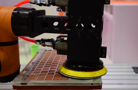 Robot collaboratif (cobot) personnalisable et réglable pour le polissage et le meulage, 6 axes, charge utile 5 kg, avec PLC, pour pièces automobiles, quincaillerie et 3C