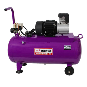 เครื่องอัดอากาศแบบพกพา 220V ประสิทธิภาพสูง คุณภาพดี 2.5 แรงม้า ไม่ใช้น้ำมัน สำหรับโรงงาน/อู่ซ่อม - Product Image 5