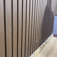 Panneaux muraux WPC co-extrudés pour extérieur, imperméables, résistants au soleil et à la décoloration, bardage WPC pour usage domestique, extérieur de villa