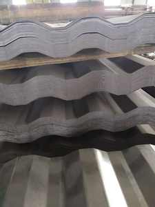 Panneau latéral ondulé pour bateau, conteneur de livraison numérique, en acier - Product Image 2