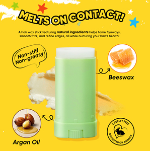 Flyaway Savior Hair Wax Stick Duradero y resistente al sudor Flyaways Stay Domed All Day Hold - Product Image 6