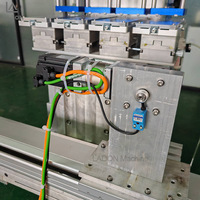 Máquina de impresión de almohadilla Servo de alta velocidad Tampon Impresora de almohadilla automática semiautomática de 4 colores para copa de vino Tapa de botella de perfume Cono de taza
