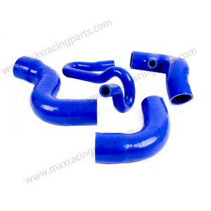 MAX Bleu Silicone Boost Tuyau Kit pour AUDI <span class=keywords><strong>A4</strong></span> VW Passat <span class=keywords><strong>B5</strong></span> 1.8T 94-05 Silicone <span class=keywords><strong>Intercooler</strong></span> Turbo Tuyau Kit 4pcs - Product Image 2