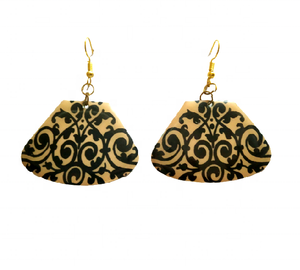 Pendientes tribales con forma de triángulo chapado en oro para mujer, el mejor diseño, artesanías de alta calidad, accesorios de moda de calidad para niñas - Product Image 5