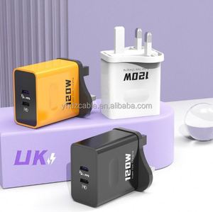 อะแดปเตอร์ชาร์จเร็ว 120W แบบ Dual USB Type C รองรับการชาร์จเร็วพิเศษ 120W Super Fast Charging Type-C PD สำหรับ iPhone 16 15 14 - Product Image 3