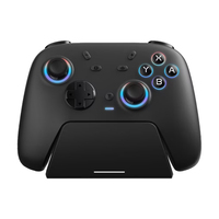 Control Inalámbrico Popular para Juegos, Doble Motor de Vibración, Batería de 20h, Botón Lineal, Compatible con Smart TV Box