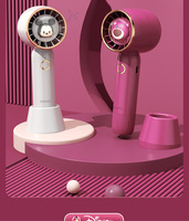 Ventilateur portable professionnel sans pales pour extensions de cils, séchage rapide, rechargeable, charge Type-C