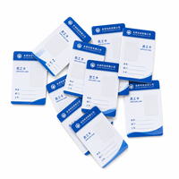 Carte d'identité étudiante personnalisée, puce RFID FM11RF08, carte intelligente sans contact, étanche, pour cantine scolaire/entreprise