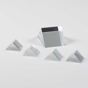 Tùy Chỉnh N-BK7 Bk7 Trong Suốt Tinh Thể Quang Học Chống Phản Quang Tráng Bề Mặt 60/40 Bằng Phương Tam Giác Lăng Kính - Product Image 2