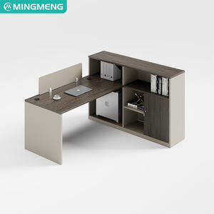 Escritorio Práctico con Cajones, Escritorio y Sillas de Oficina de Lujo, Escritorio de Oficina Modular, Escritorio Ejecutivo para Computadora, Personalizable - Product Image 6