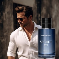 Marque privée pour hommes, parfum original infusé aux phéromones, longue durée 72h pour hommes, eau de Cologne, vanille, parfum de pomme et de lotus