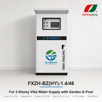 Pompa Booster Kolam Renang Villa 3 Lantai DaFengXing untuk 13-15 Orang 1.54m/h 4.6 Bar Motor Inverter Otomatis Penuh OEM