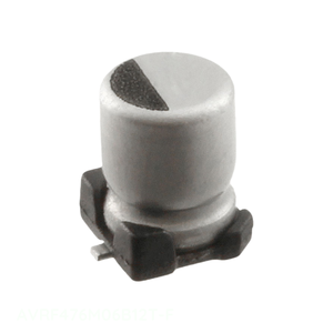 ตัวเก็บประจุแบบติดผิว 47 ยูเอฟ อลูมิเนียม 47UF 20% 6.3V SMD AVRF476M06B12T-F - Product Image 1