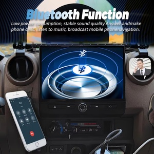 Reproductor Multimedia para Automóvil con Pantalla de 10.26 Pulgadas y Sistema Android Auto para Land Cruiser 70/76 LC70/LC76 2008-2023, con GPS, CarPlay Inalámbrico y MP3 - Product Image 4