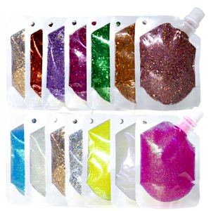 Brillo Cosmético Grueso en Colores Personalizados, Directo de Fábrica, para Fiestas y Festivales, Gel para Ojos, Rostro y Cuerpo, 30 ml, Certificado ISO, OEM/ODM - Product Image 1