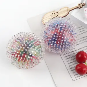 Squishy stres topları DNA dikenli dokular renkli boncuk duyusal Jellyball oyuncak ve stres giderici çocuklar için