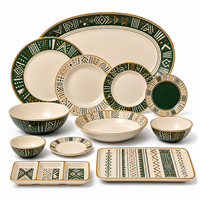 Collection de vaisselle en mélamine en gros avec bols et tasses assortis pour un usage domestique quotidien
