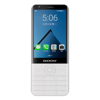 Teléfono Móvil Doov R17 PRO 4G para Personas Mayores, Tipo C, Doble SIM, con Teclado Android, Pantalla Táctil, 4+64 GB