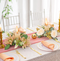 Belle Fleur Imitation Fleur En Gros Décoration De Mariage Décor De Table