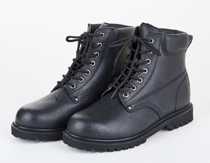 Scarpe da lavoro con lacci protettive industriali e scarpe di sicurezza comode in pelle sintetica - Product Image 2