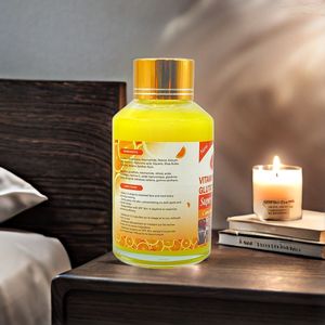 Meilleur sérum de haute qualité à la vitamine C organique pour le visage, le cou et la beauté liquide Gluta <span class=keywords><strong>Anti</strong></span>-Taches Inhibe la mélanine Sérum super blanchissant - Product Image 6