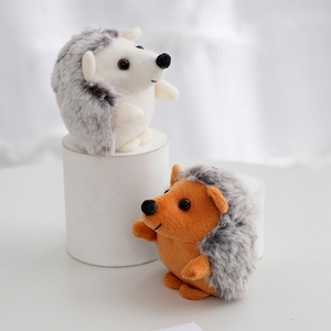 9cm mignon doux hérisson peluche <span class=keywords><strong>porte</strong></span>-clés jouets peluche peluche poupée sac breloque pendentif Peluches jouets petit hérisson <span class=keywords><strong>porte</strong></span>-clés - Product Image 3