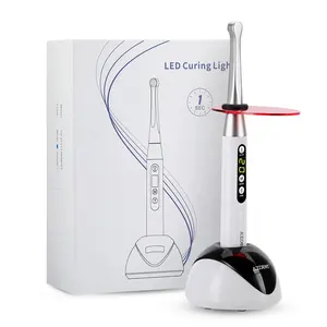 Venta caliente 385nm-515nm Amplio espectro Alta intensidad de luz LED Luz de curado dental