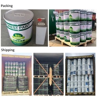 Peinture en aérosol polyuréthane 2K anti-rayures, peinture industrielle de qualité professionnelle, couche de finition anti-corrosion pour la protection des métaux et de l'acier