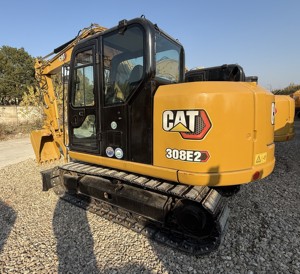 Excavatrice d'occasion Cat308E2 avec pince et chenilles en caoutchouc, Cat 8 tonnes, accessoires personnalisés, machines d'occasion, EPA CE, à vendre - Product Image 1