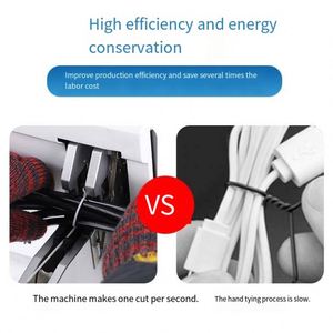 Máquina Eléctrica CNC Semiautomática para Atar, Sujetar y Sellar Cables, Pan, Piruletas y Snacks Individuales con Cierre de Alambre Dorado - Product Image 4