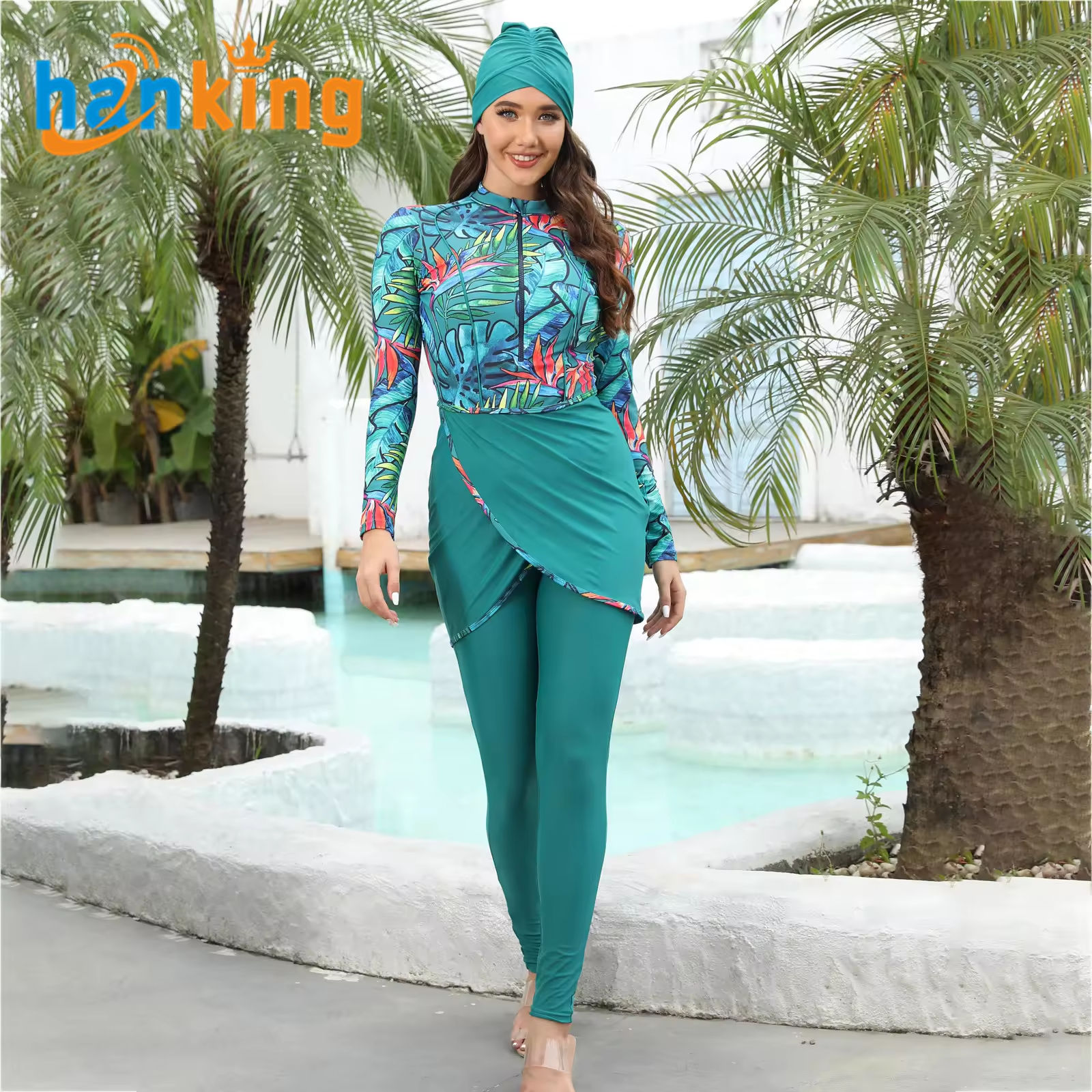 สีเขียว