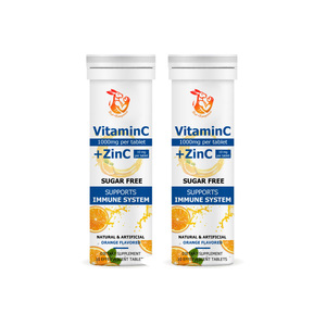 Factory Wholesale <b>Vitamin</b> <b>C</b> Zinc <b>Tablets</b> with Sodium Potassium Elevate Your Gym Sessions Natural Herbal Supplements <b>Tablets</b> - Product Image 1
